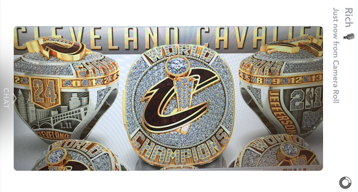 Cavaliers on sale championship ring